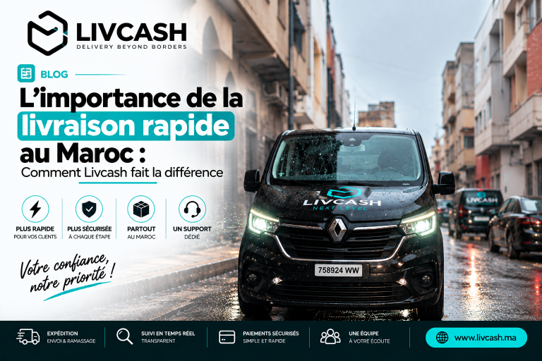 L’importance de la livraison rapide au Maroc : Comment Livcash fait la différence