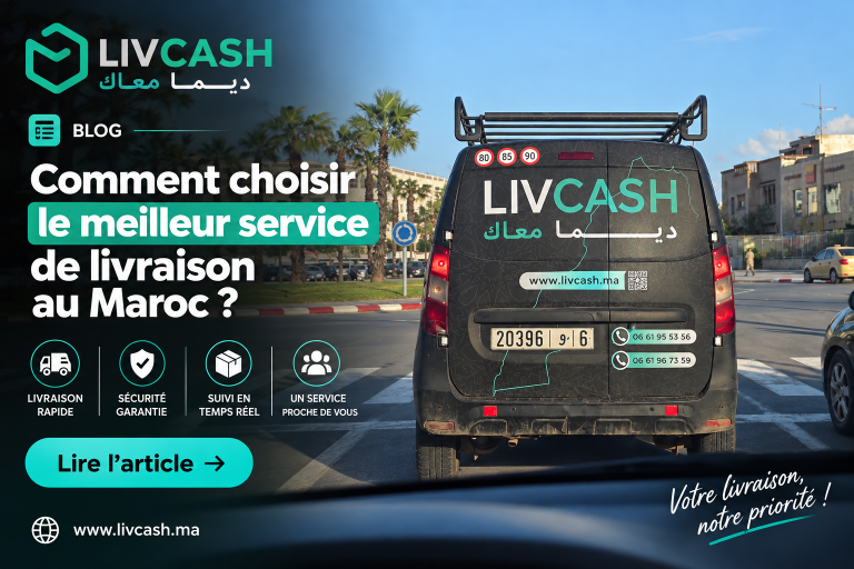 Comment choisir le meilleur service de livraison au Maroc ?