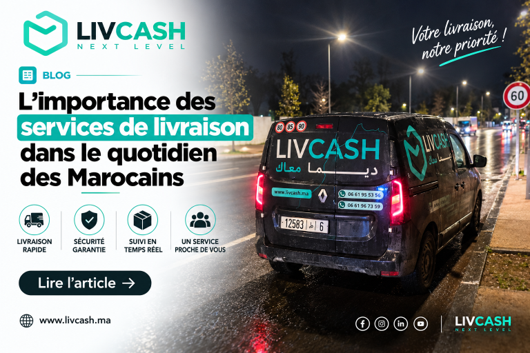 L’importance des services de livraison dans le quotidien des Marocains